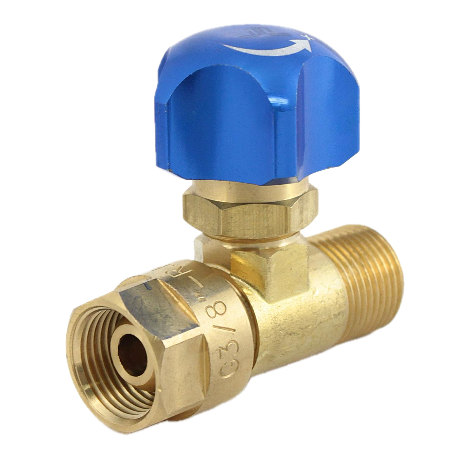 Вентиль газа / Shut-off Valve G3/8 арт. A-1517