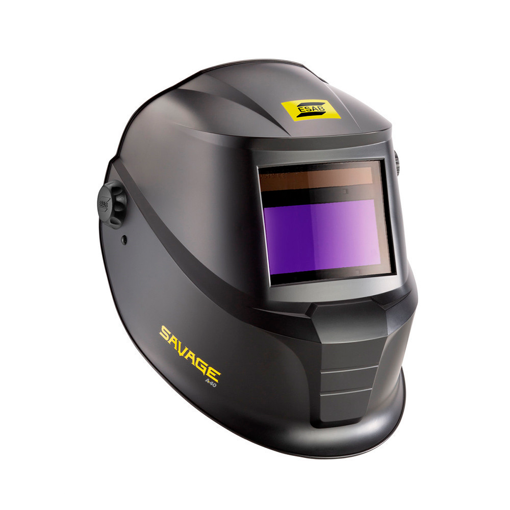 Маска сварщика ESAB SAVAGE A40 9-13 черная, сменные батареи