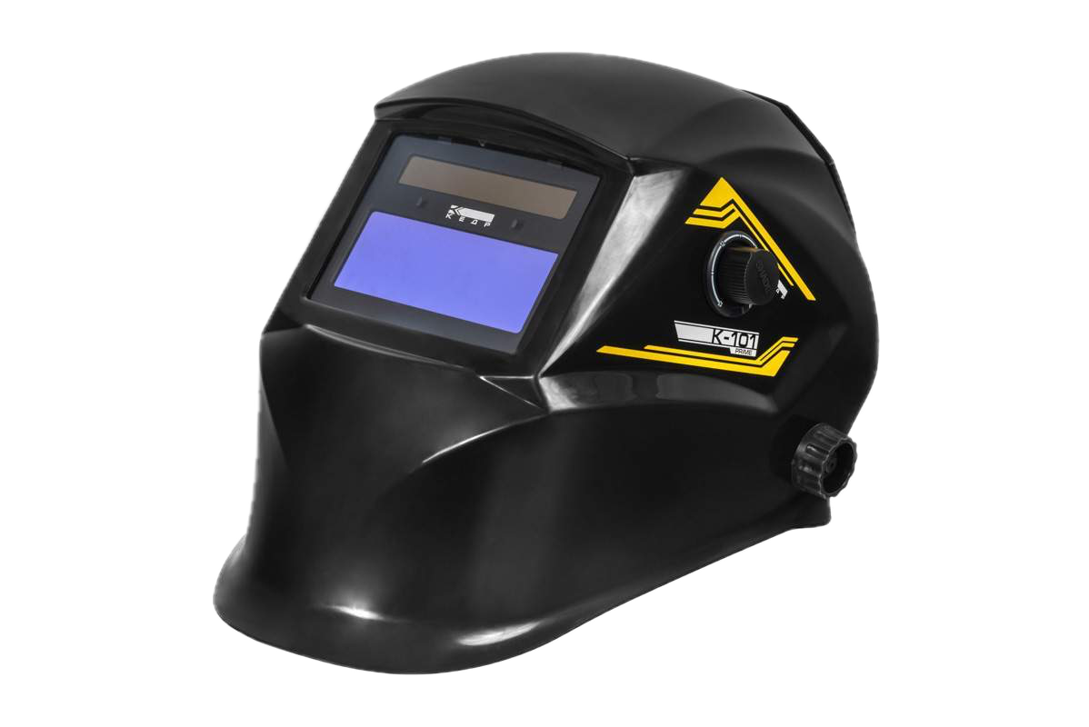 МАСКА СВАРЩИКА КЕДР (В РАЗОБР.ВИДЕ) "К-101 PRIME", ЧЕРНАЯ