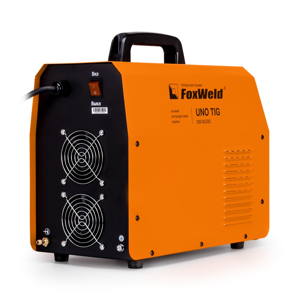 Аппарат аргонодуговой сварки FoxWeld UNO TIG 200 DC PULSE с НАКС