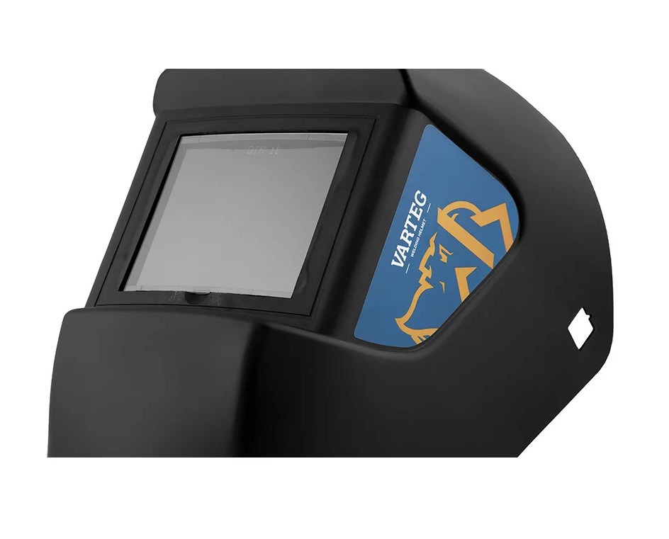 Маска сварщика со стеклом VARTEG С5, чёрная