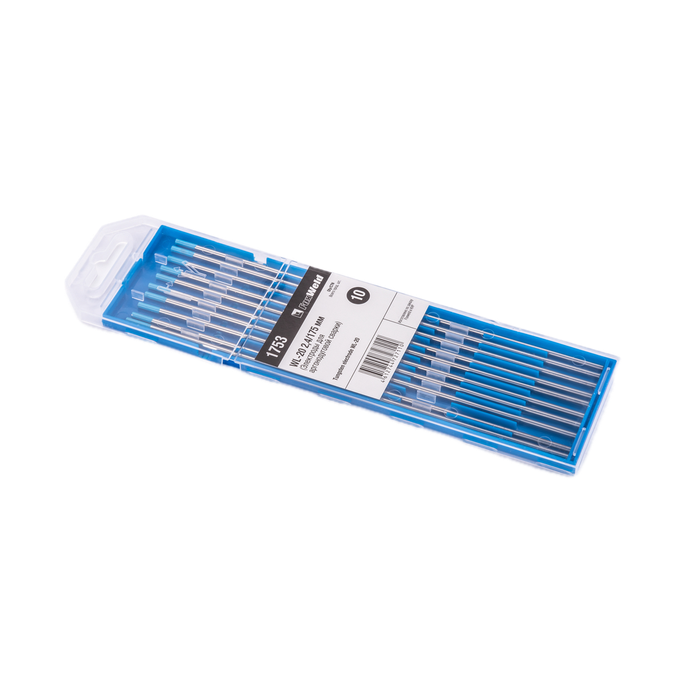 Вольфрамовый электрод WL-20 2,4х175мм (голубой) FoxWeld Вольфрамовый электрод WL-20 2,4х175мм (голубой) FoxWeld